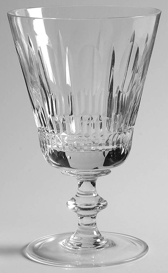 Ingrid Clear Water Goblet by American Cut-1