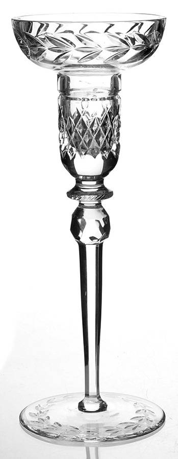 Laura 10" Tall Single Light Candlestick by American Cut-1