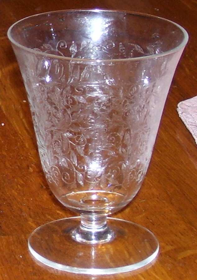 Leaves (Etched) 2 Oz Footed Tumbler by American Cut-1