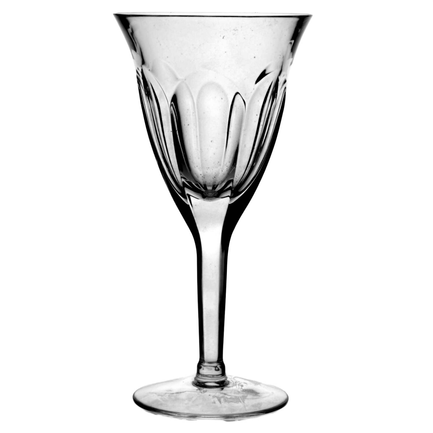 Monte Carlo Tall Water Goblet by American Cut-1