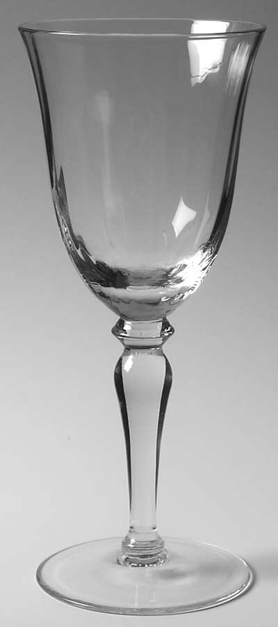Optic Water Goblet by American Cut-1