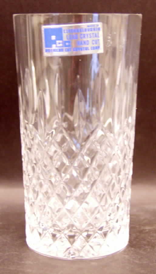 Statesmen (Cut) Highball Glass by American Cut-1