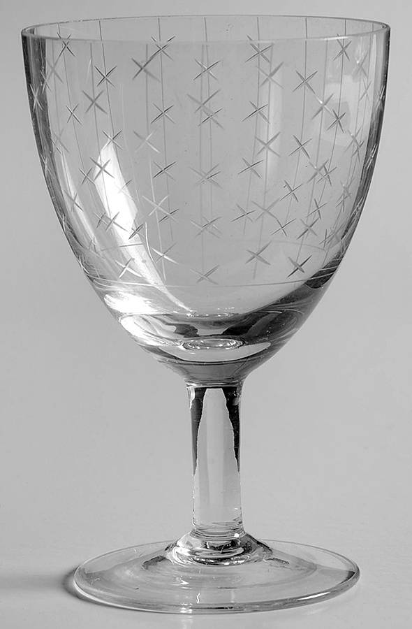 Starlight Wine Glass by American Cut-1