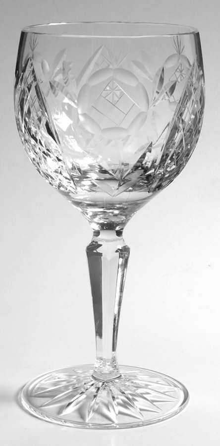 Vega Water Goblet by American Cut-1