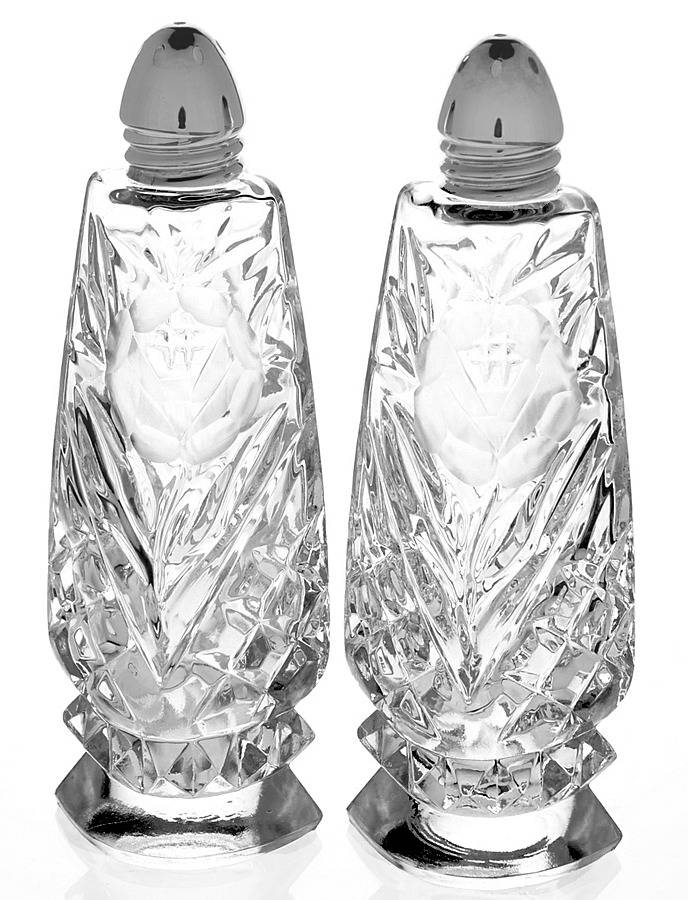 Vega Shaker Set w/Metal Lids by American Cut-1