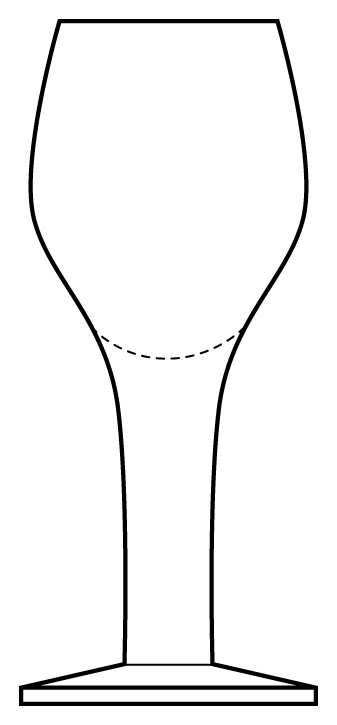 Victoria Water Goblet by American Cut-1
