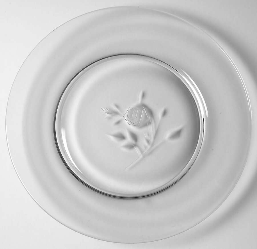 Manor Rose 7" Salad Plate by American Hostess-1