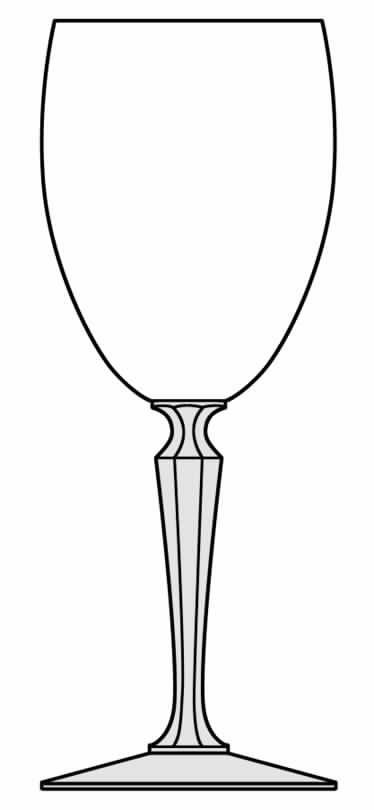 Carmel Frost Water Goblet by American Stemware-1