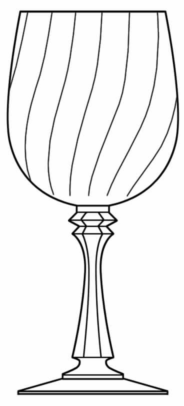 Sanibel Clear (Optic) Water Goblet by American Stemware-1