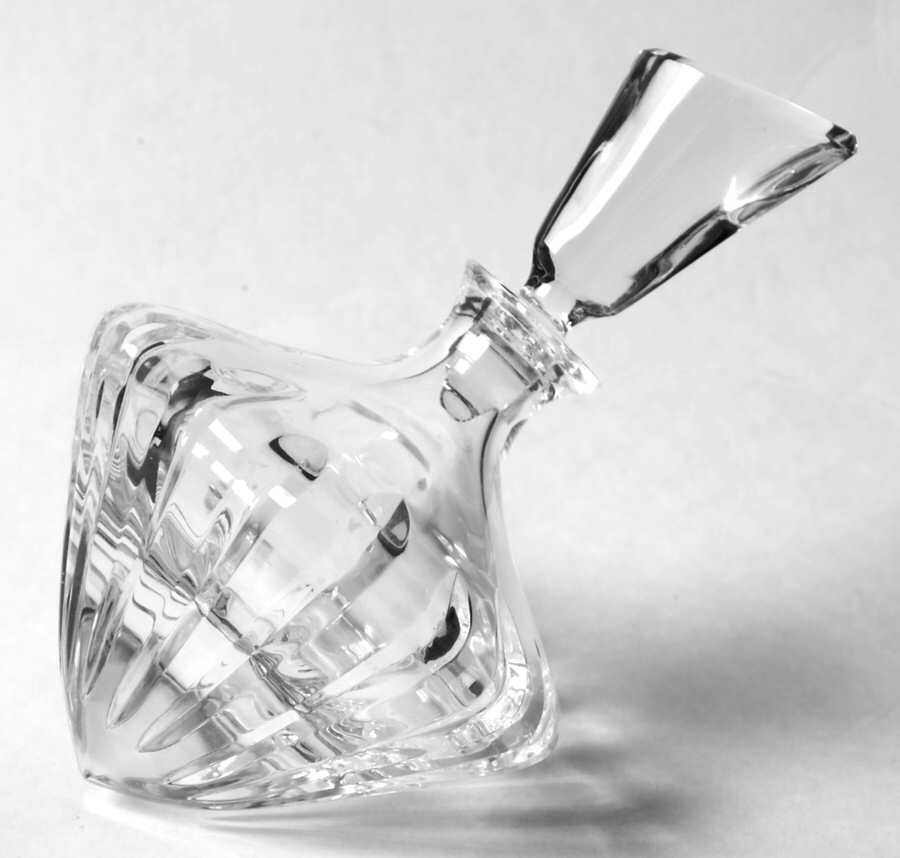 Peerage (Round, Curved Bowl) Top Shape Perfume Bottle & Stopper by Astral-1