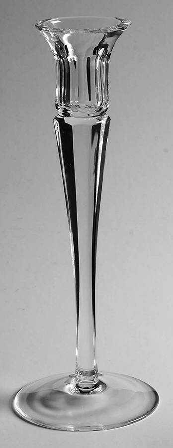 Peerage (Round, Curved Bowl) 8" Single Light Candlestick by Astral-1