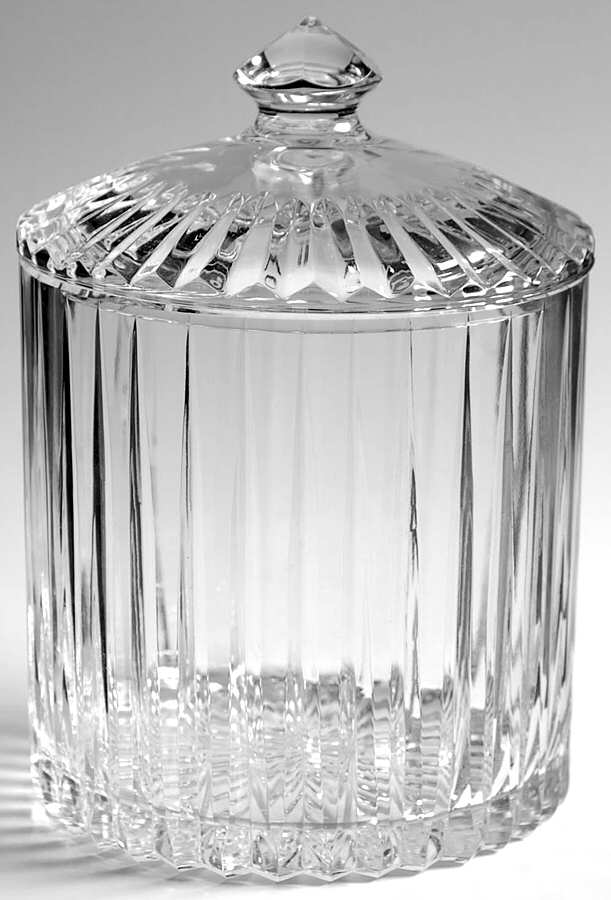Peerage (Round, Curved Bowl) Biscuit Barrel & Lid by Astral-1