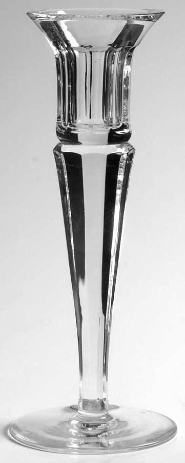 Peerage (Round, Curved Bowl) 6" Single Light Candlestick by Astral-1