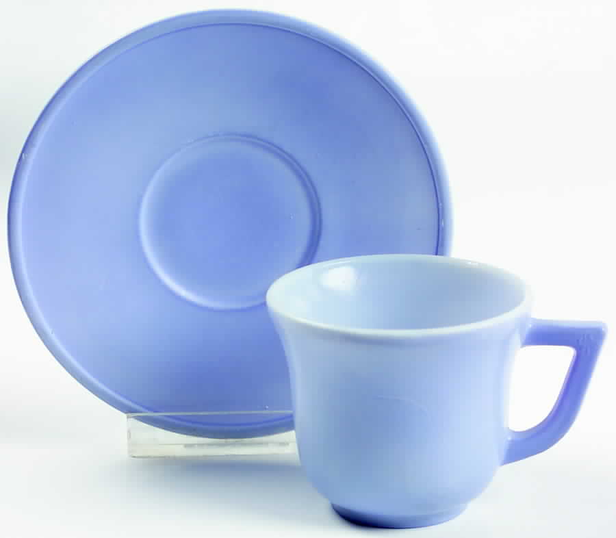 20th Century Little Hostess Child's Cup & Saucer Set by Hazel-Atlas-1