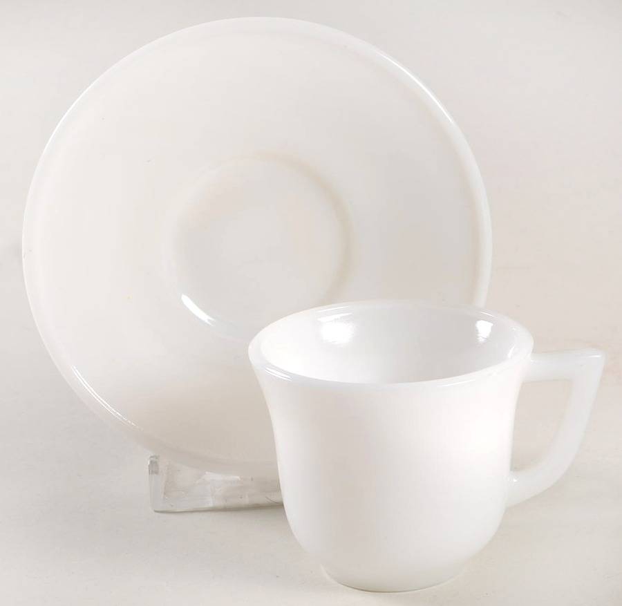 20th Century Little Hostess Child's Cup & Saucer Set by Hazel-Atlas-1