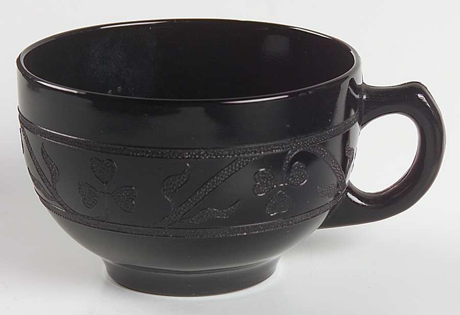 Cloverleaf Black Cup Only by Hazel-Atlas-1