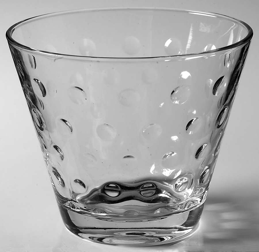 Dots Clear Ice Bucket by Hazel-Atlas-1