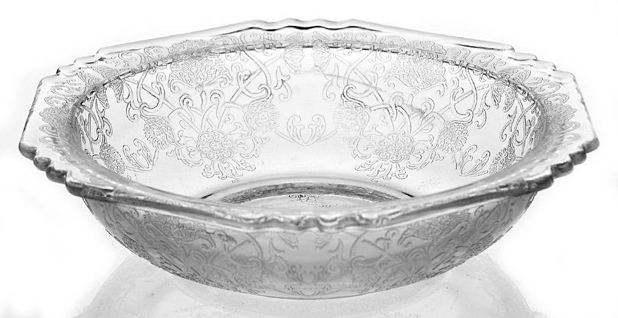 Florentine 1 Clear 5" Small Fruit/Dessert Bowl by Hazel-Atlas-1