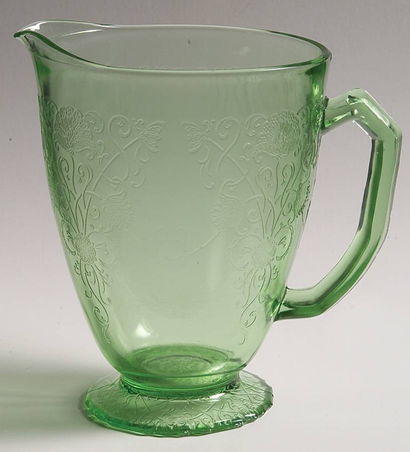 Florentine 1 Green 36 Oz Pitcher by Hazel-Atlas-1