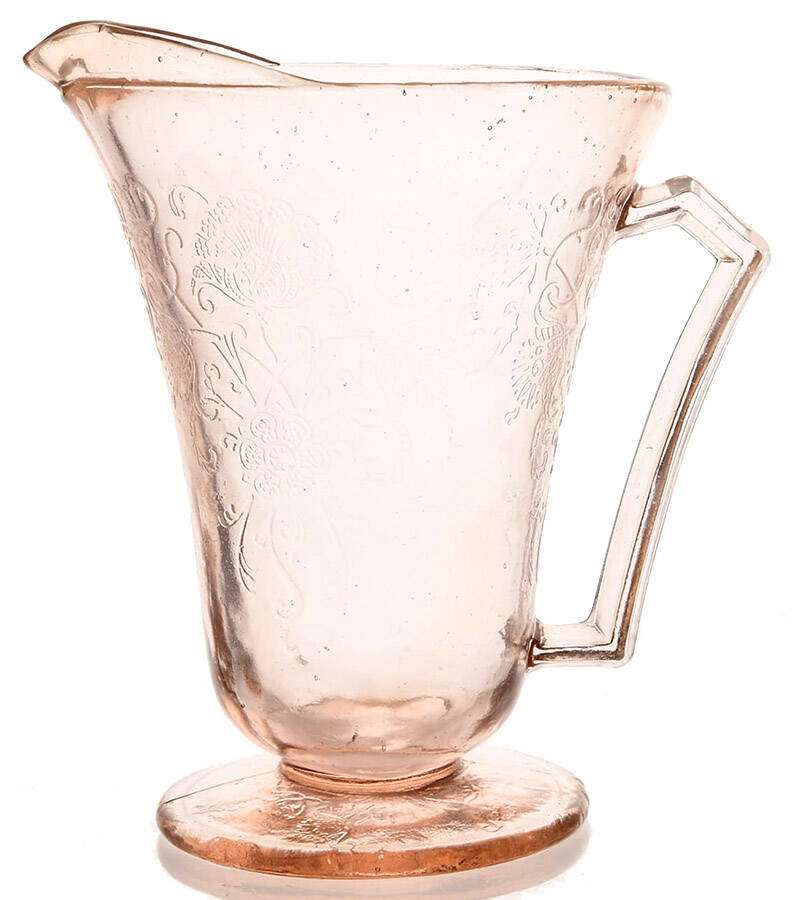 Florentine 1 Pink 48 Oz Pitcher by Hazel-Atlas-1