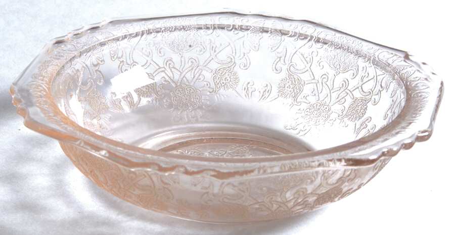 Florentine 1 Pink 5" Small Fruit/Dessert Bowl by Hazel-Atlas-1