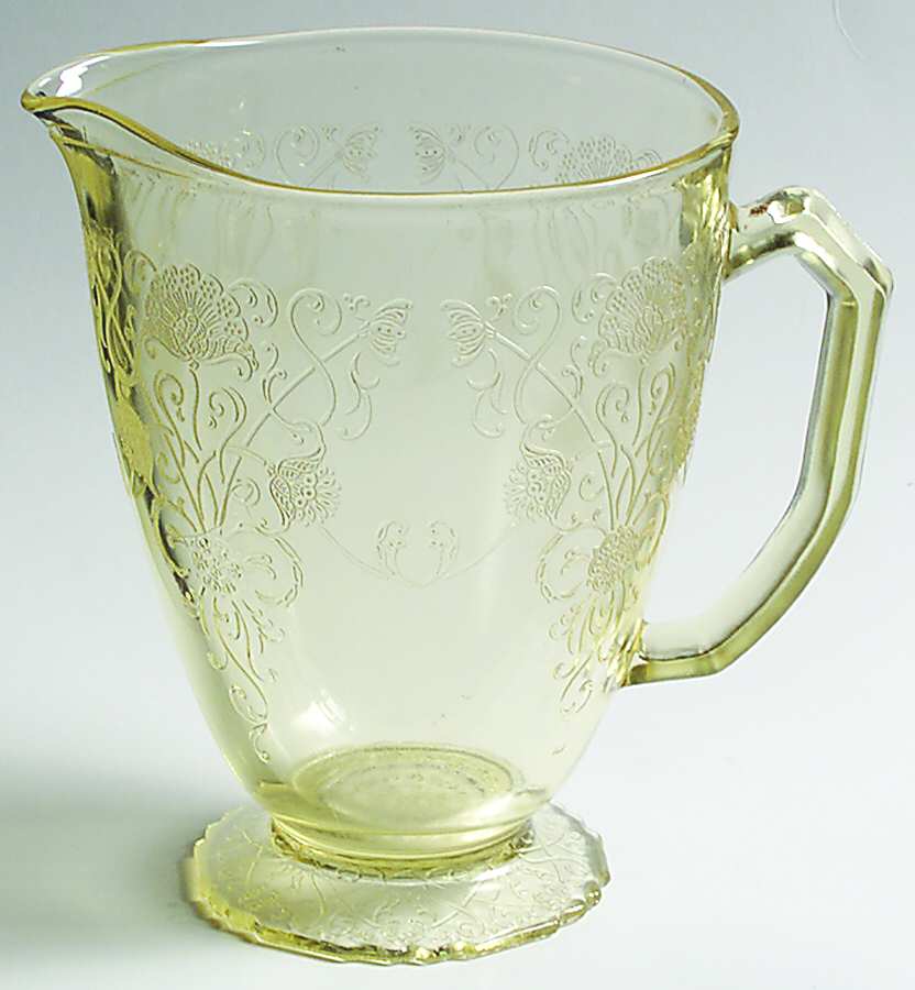 Florentine 1 Yellow 36 Oz Pitcher by Hazel-Atlas-1
