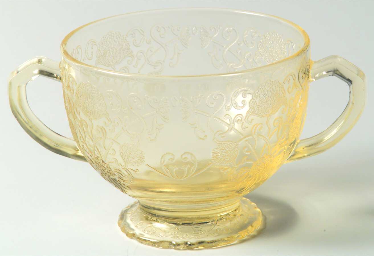 Florentine 1 Yellow Open Sugar by Hazel-Atlas-1
