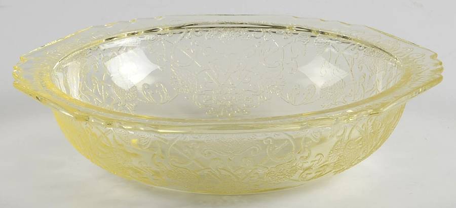 Florentine 1 Yellow 5" Small Fruit/Dessert Bowl by Hazel-Atlas-1