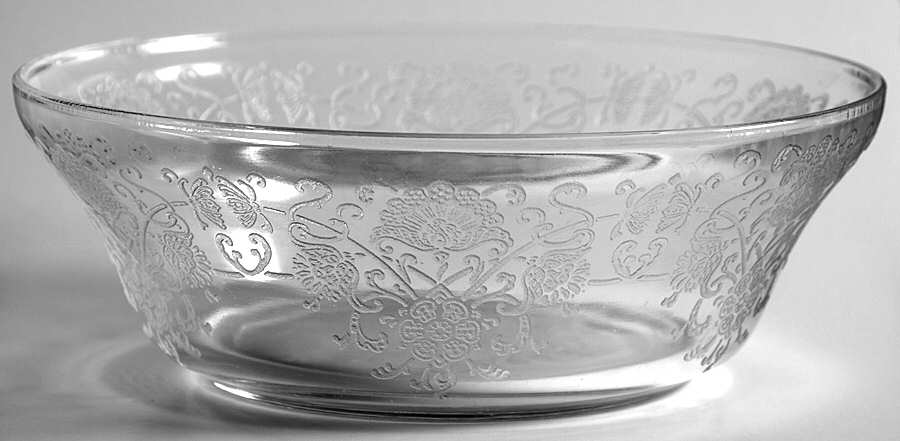 Florentine 2 Clear Cereal Bowl by Hazel-Atlas-1