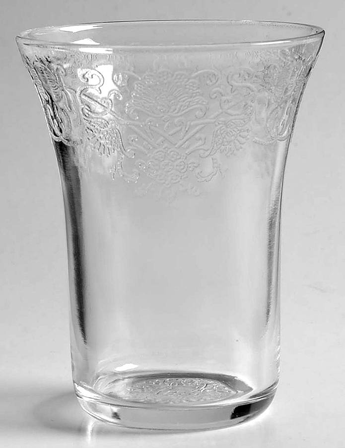 Florentine 2 Clear 6 Oz Flat Tumbler by Hazel-Atlas-1