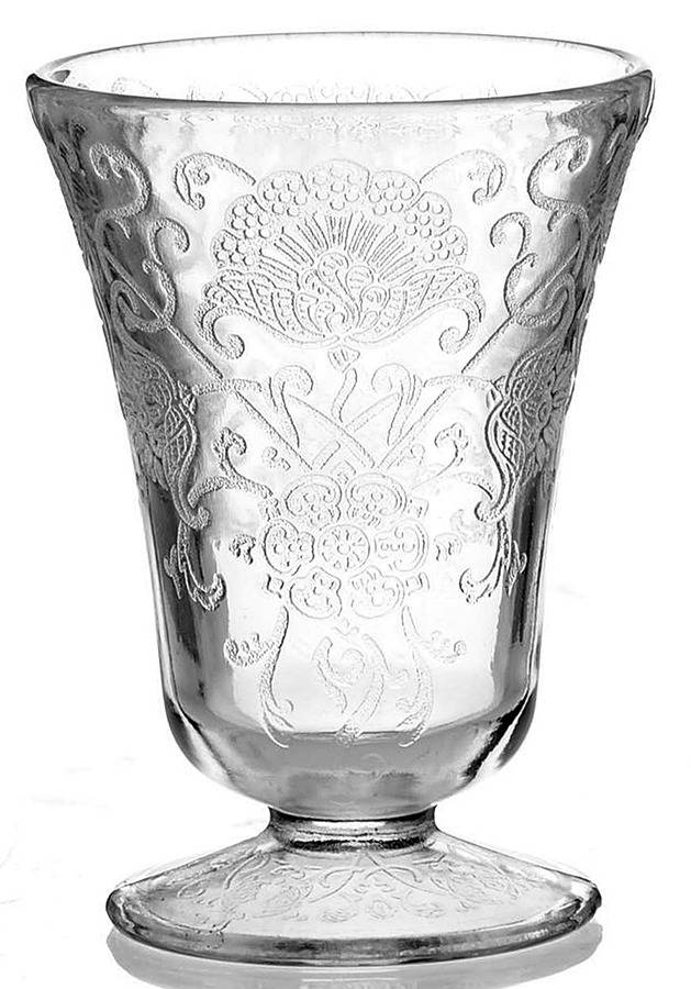 Florentine 2 Clear Juice Glass by Hazel-Atlas-1
