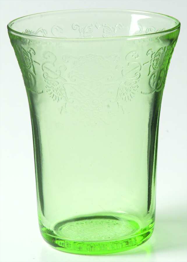 Florentine 2 Green 9 Oz Flat Tumbler by Hazel-Atlas-1