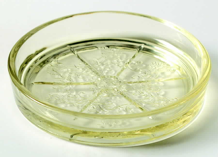 Florentine 2 Yellow Coaster by Hazel-Atlas-1