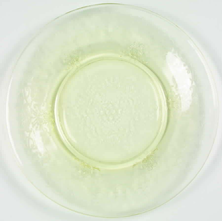 Florentine 2 Yellow Bread & Butter Plate by Hazel-Atlas-1