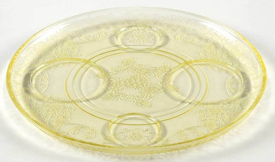 Florentine 2 Yellow Condiment Tray by Hazel-Atlas-1