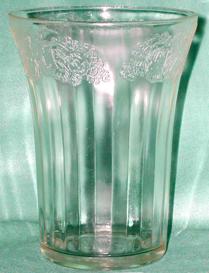 Fruits Clear 9 Oz Flat Tumbler by Hazel-Atlas-1