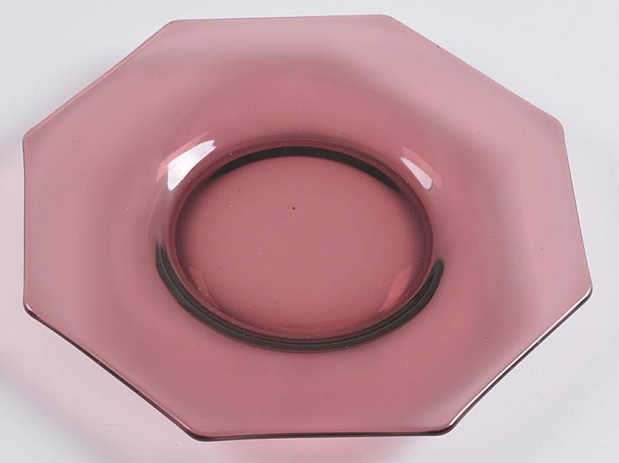 Moroccan Amethyst Bread & Butter Plate by Hazel-Atlas-1