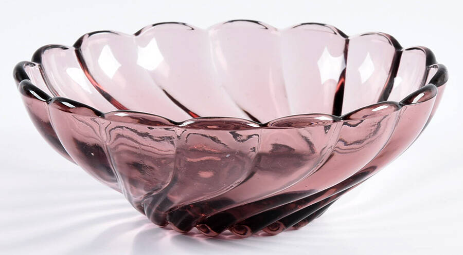 Moroccan Amethyst Small Fruit Dessert Bowl by Hazel-Atlas-1