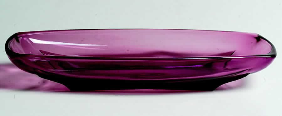 Moroccan Amethyst 9" Rectangular Bowl by Hazel-Atlas-1