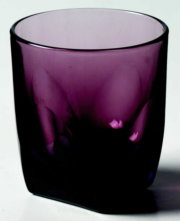 Moroccan Amethyst 4 Oz Flat Tumbler by Hazel-Atlas-1