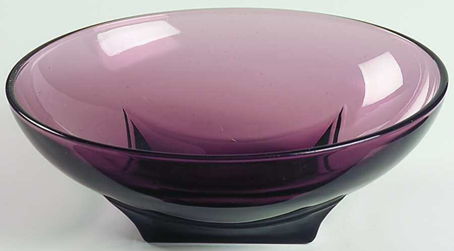 Moroccan Amethyst 6" Round Bowl by Hazel-Atlas-1