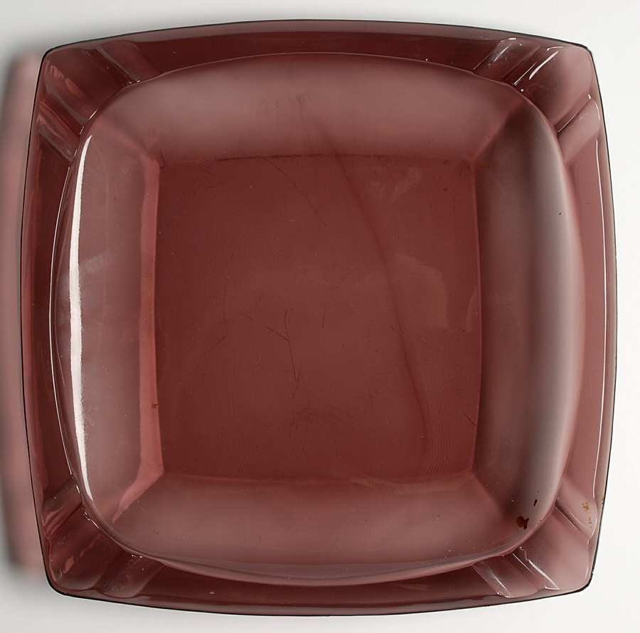Moroccan Amethyst Medium Square Ashtray by Hazel-Atlas-1
