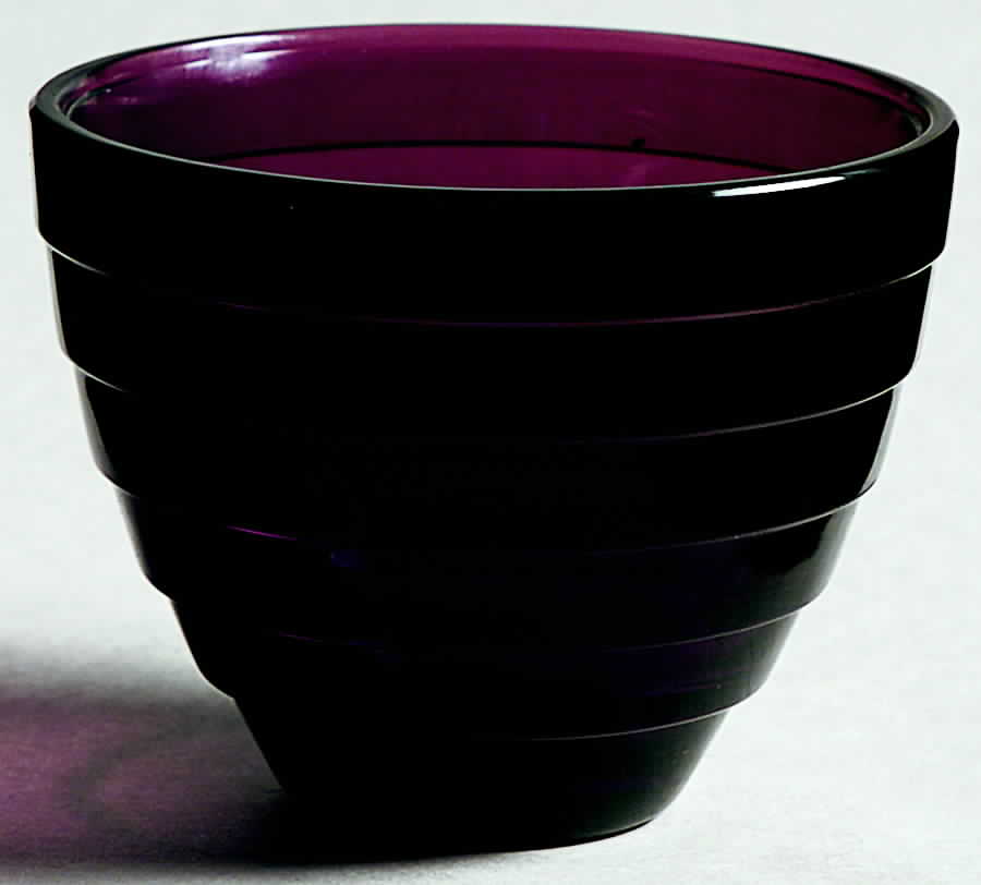Moderntone Amethyst (Transparent) Custard Cup by Hazel-Atlas-1