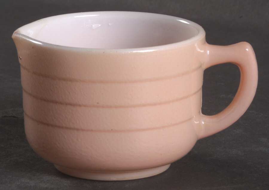 Moderntone Little Hostess Light Pink Child's Creamer by Hazel-Atlas-1