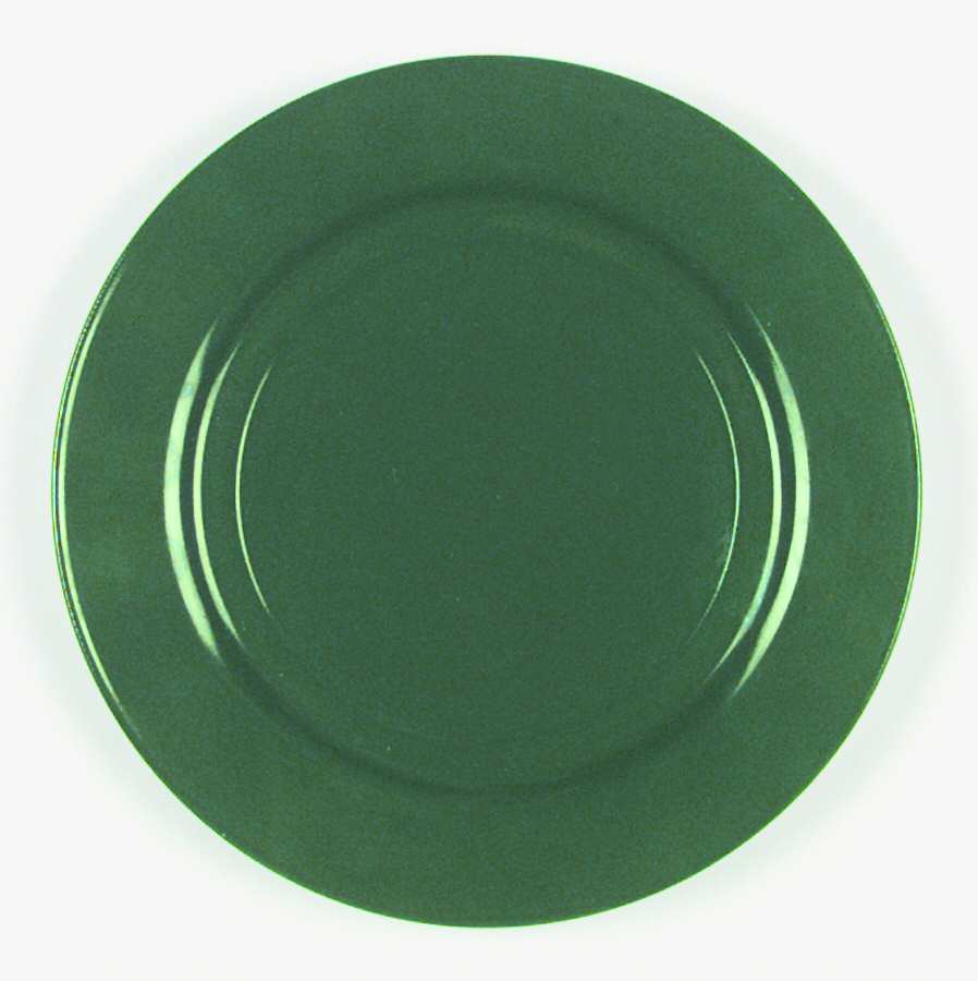 Ovide Dark Green Dinner Plate by Hazel-Atlas-1