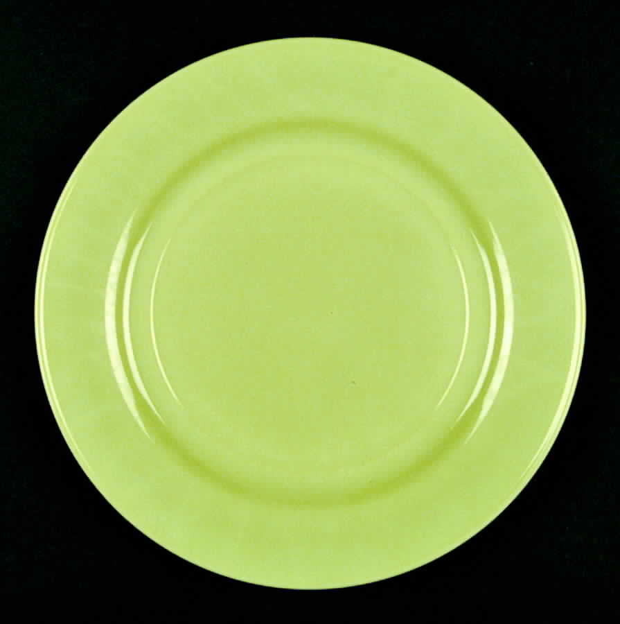 Ovide Chartreuse Dinner Plate by Hazel-Atlas-1