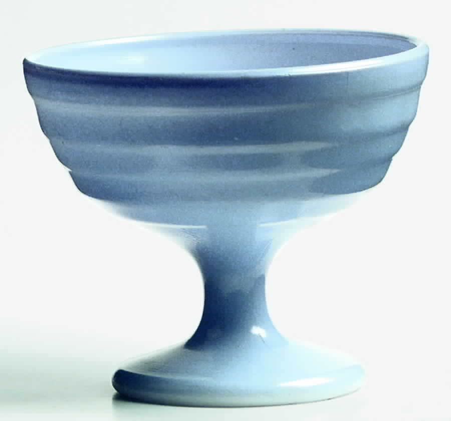 Moderntone Platonite Pastel Blue Champagne/Tall Sherbet by Hazel-Atlas-1