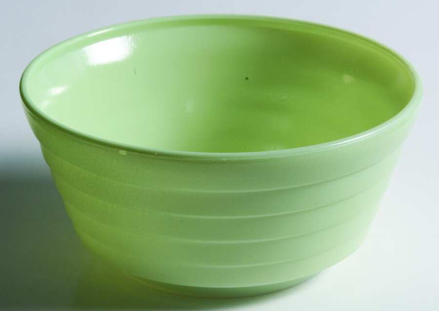 Moderntone Platonite Pastel Green Cereal Bowl by Hazel-Atlas-1