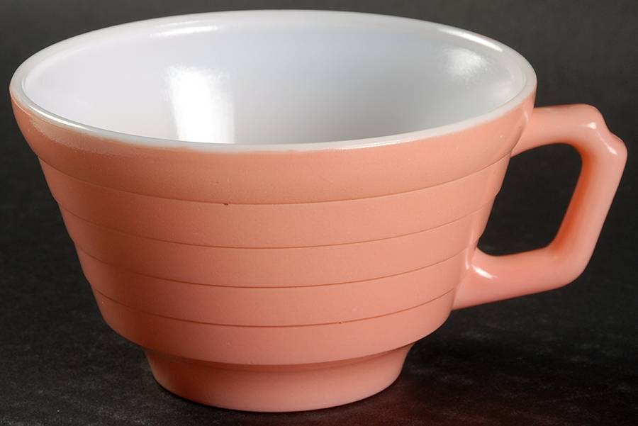 Moderntone Platonite Pastel Pink Cup Only by Hazel-Atlas-1