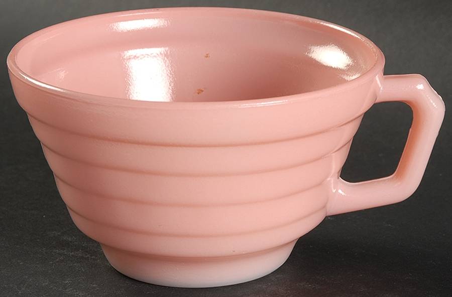 Moderntone Platonite Pastel Pink Cup Only by Hazel-Atlas-1